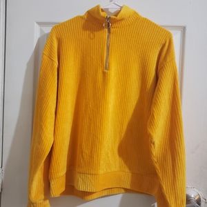 Forever 21 quarter zip jacket